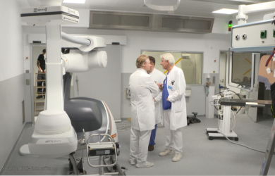 Video-Thumbnail Fernsehbeitrag Studio 47 "Umzug Herzzentrum Duisburg"